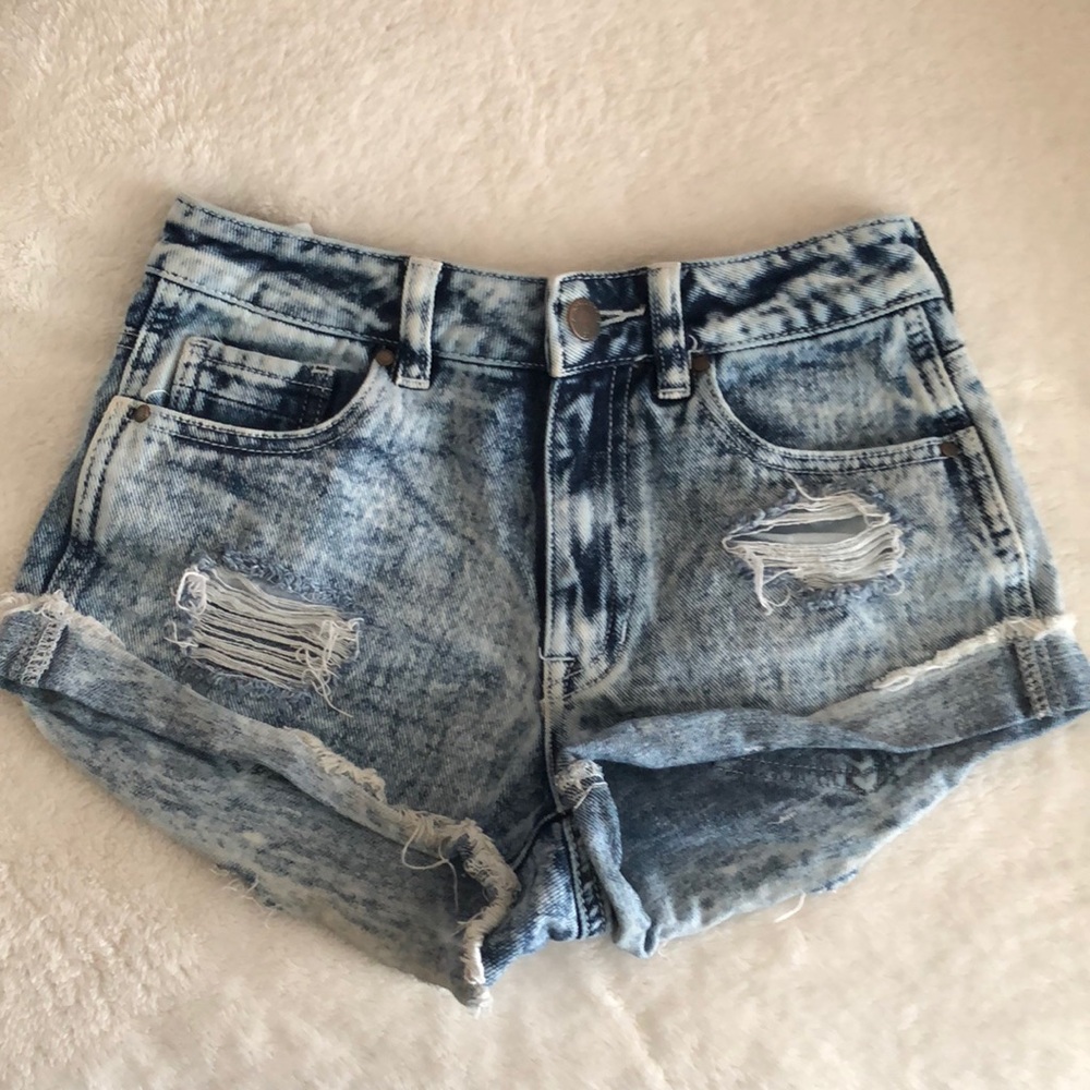jean shorts from Kendal and Kylie collection